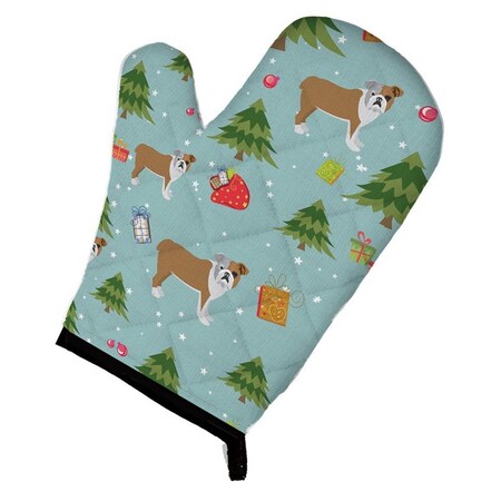 Carolines Treasures Christmas English Bulldog Oven Mitt BB4917OVMT